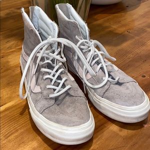 Vans Sk8-Hi Suede Grey Size 8